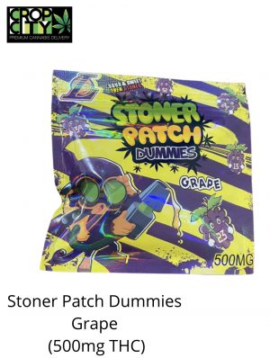 Stoner Patch Dummies - Grape (500mg THC)