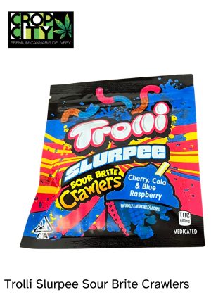 Trolli Sour Brite Crawlers - 600mg THC